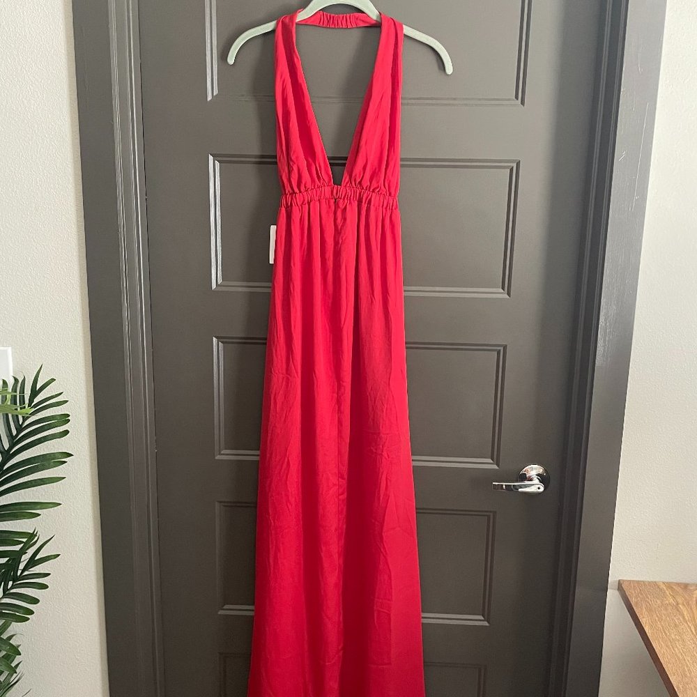 NWT Show Me Your Mumu Luna Halter Dress sz XXS